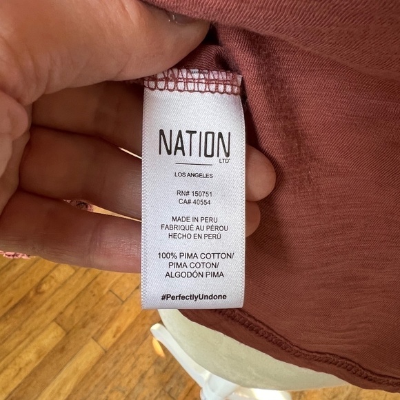 Off The Shoulder Smocked Blouse in Rosewater Size XS - Picture 9 of 11